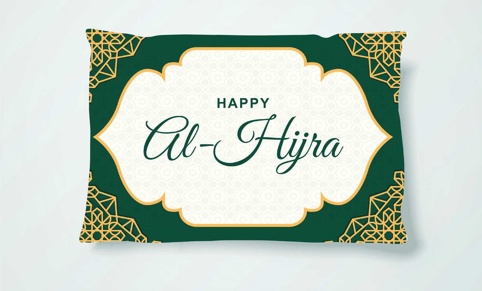 PROCOMF TRAVEL MATE MEMORY FOAM PILLOW-CASE-COVER-Muslim Holiday