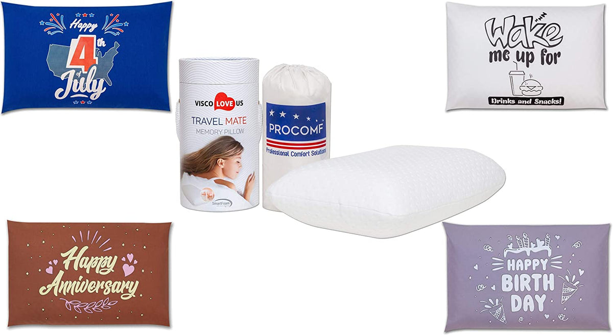 Travel and Camping Mate/Baby/Kid's/Teen's/Adult's Memory Foam